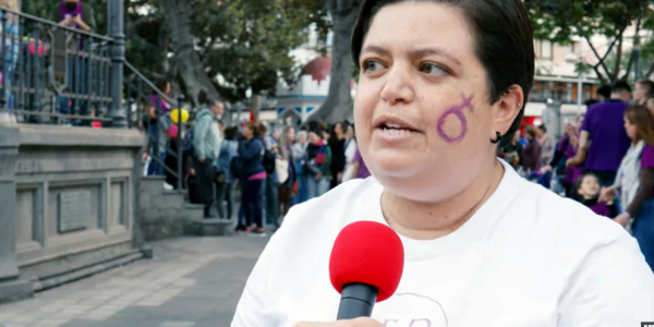 Nereida Vizuete, portavoz de la Red Feminista de Gran Canaria | Foto: Una y Medio