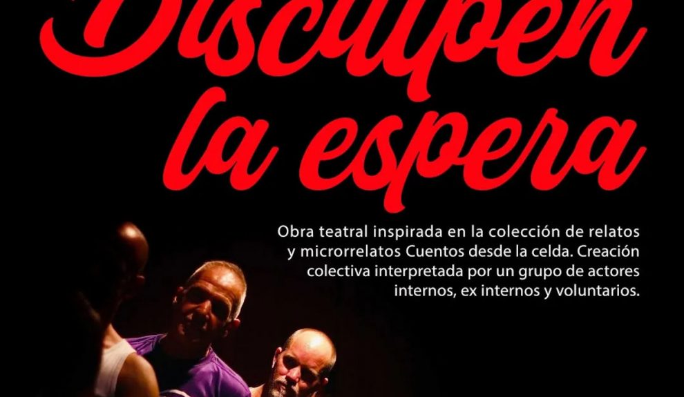 Cartel de 'Disculpen la espera'