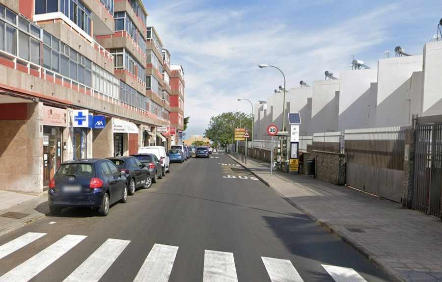 Renovación de la red de alcantarillado de la calle Echegaray, en el barrio de Altavista | Foto: AYuntamiento de Las Palmas de Gran Canaria