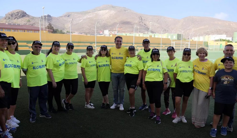 Gáldar se suma a AlGolpito para fomentar la actividad física y la convivencia entre mayores | Foto: UD Las Palmas