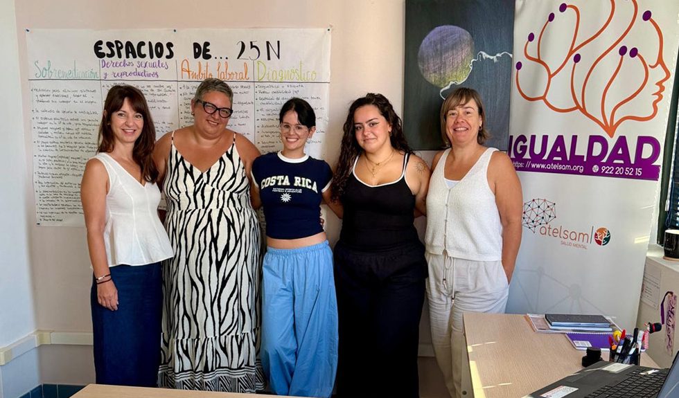 Equipo del Programa de Igualdad | Foto: Atelsam Salud Mental