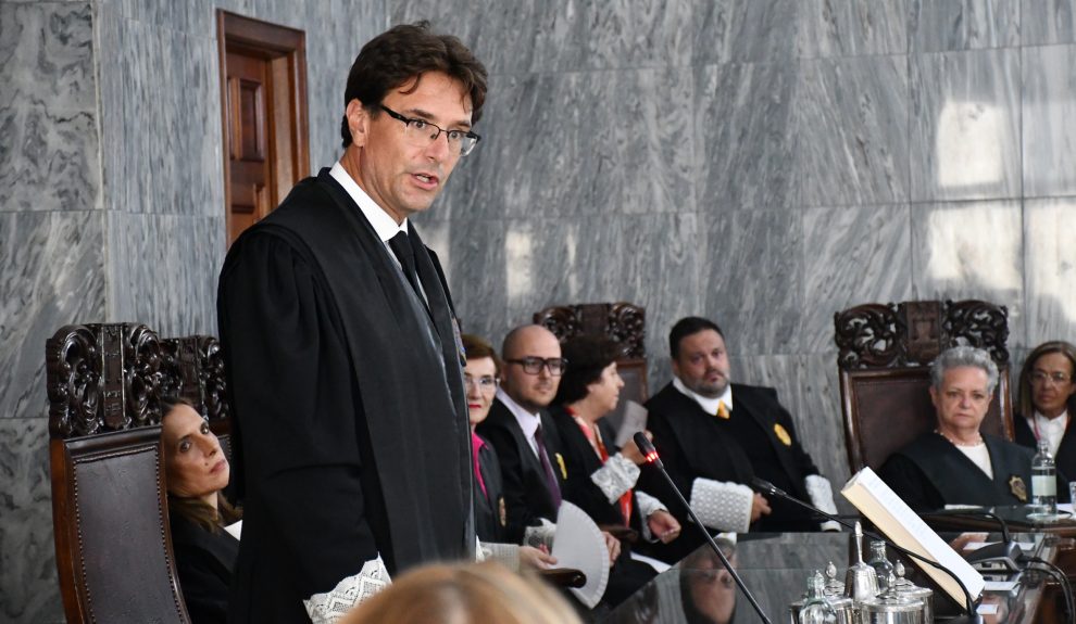 Juan Avello toma posesión como presidente del TSJC | Foto: CGPJ