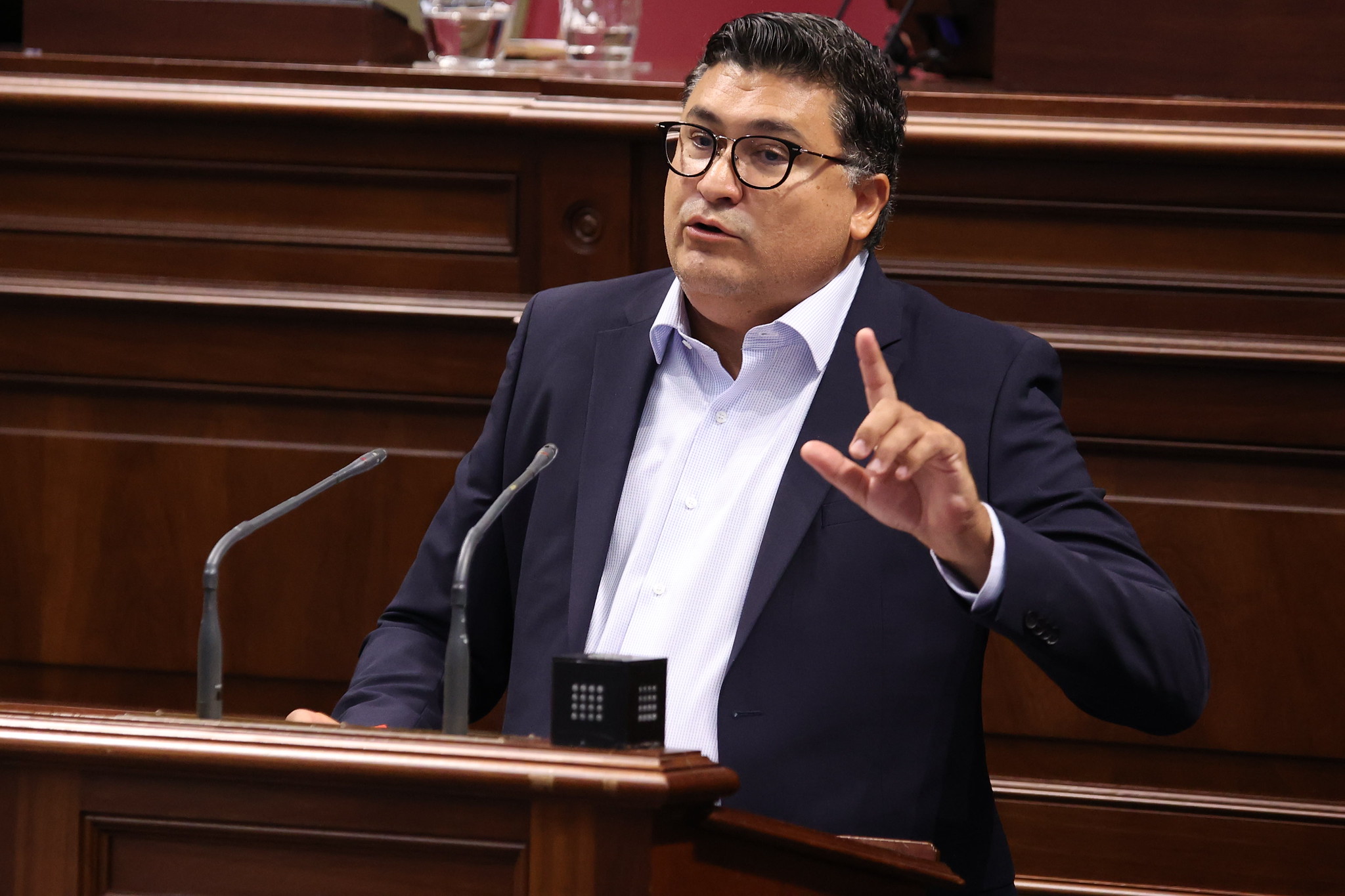 Miguel Ángel Pérez del Pino | Foto: Parlamento de Canarias