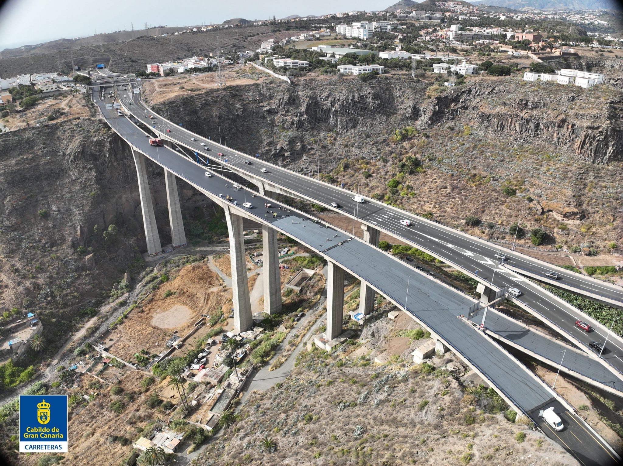 Viaducto del Guiniguada | Foto: Cabildo de Gran Canaria