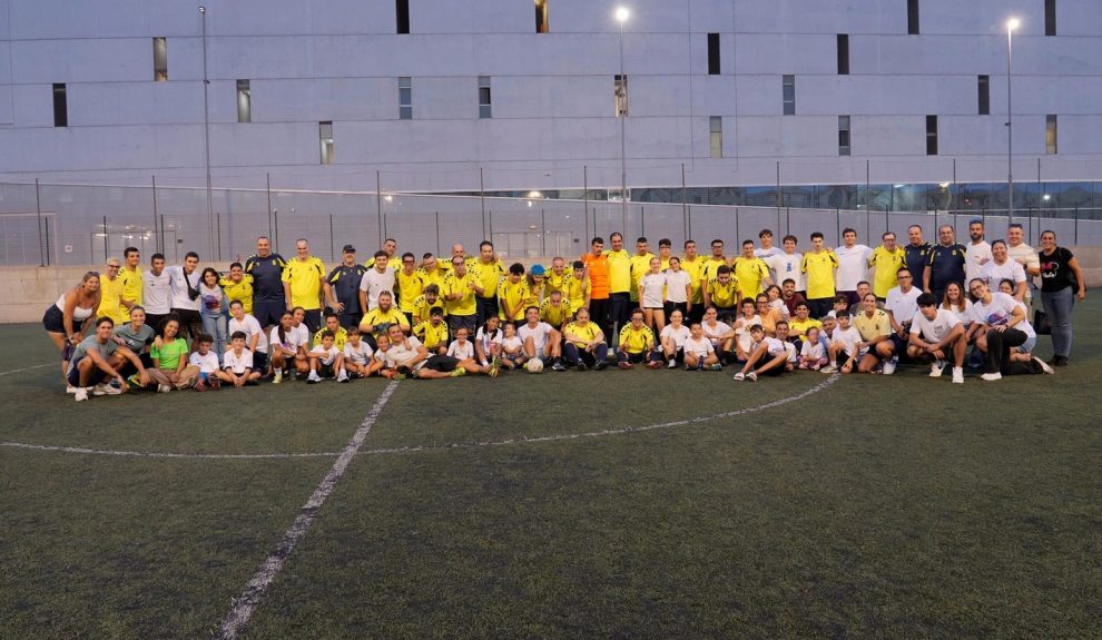 La Fundación UD Las Palmas y Pequeño Valiente comparten una jornada de convivencia a través del fútbol | Foto: UD Las Palmas