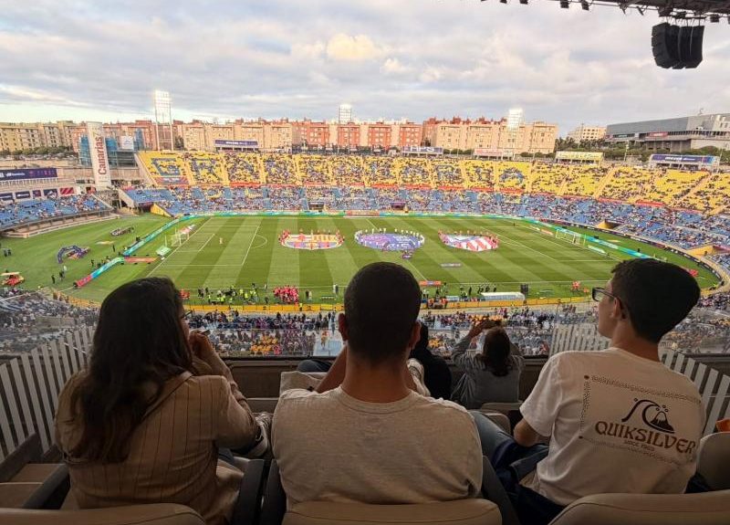 Palco sensorial en el Estadio de Gran Canaria | Foto: FIFLP