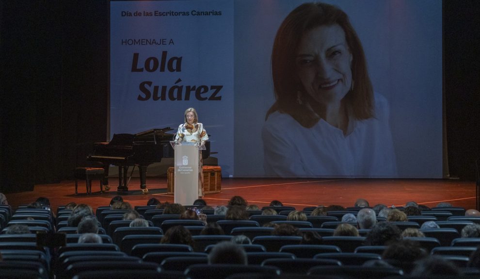 Homenaje a Lola Suárez | Foto: Consejería de Cultura del Gobierno de Canarias