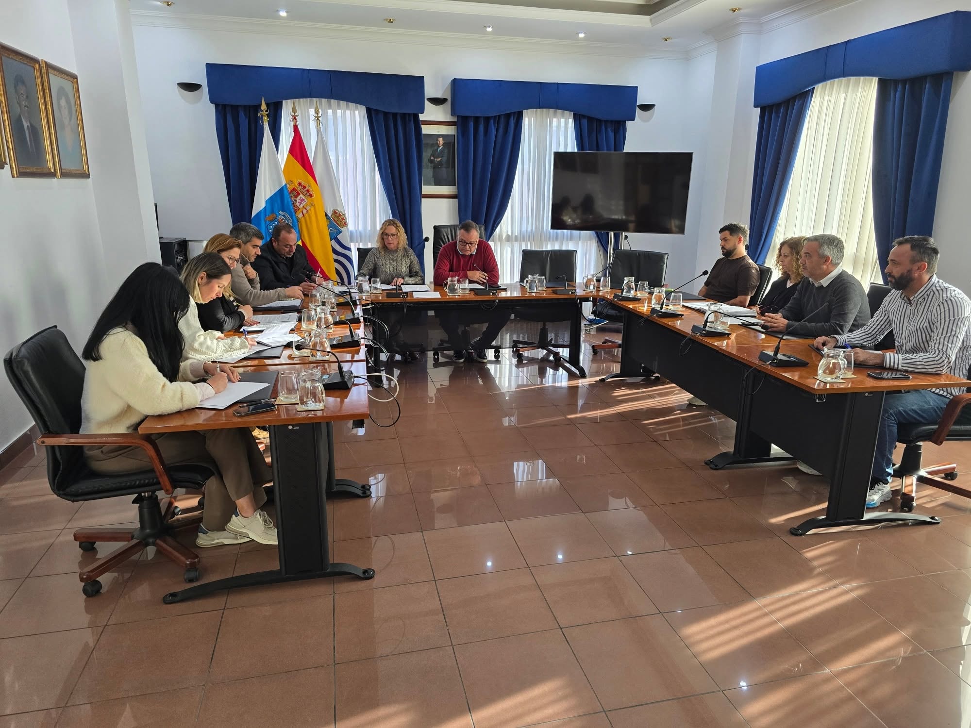 Pleno de San Juan de la Rambla | Foto: Ayuntamiento de San Juan de la Rambla