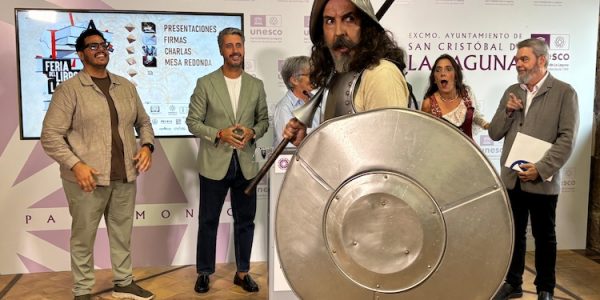 Presentación de la Feria del Libro de La Laguna | Foto: Ayuntamiento de La Laguna