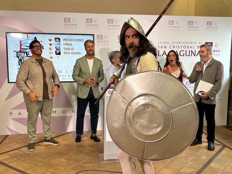 Presentación de la Feria del Libro de La Laguna | Foto: Ayuntamiento de La Laguna